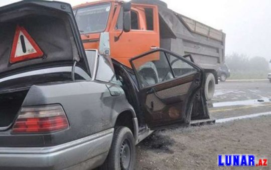 Yevlaxda qəzada 35 yaşlı qadın öldü