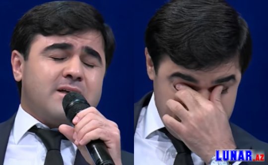 "Xudayar təsnifi"ni oxuyub ağladı - Video