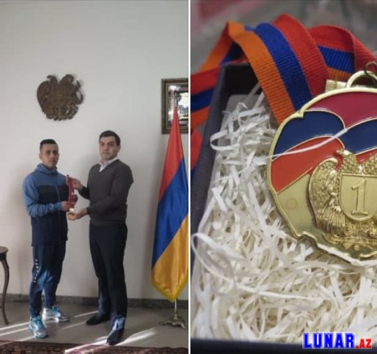 İranlı karateçi qızıl medalını Qarabağda ölən erməni idmançının ailəsinə verdi – FOTO