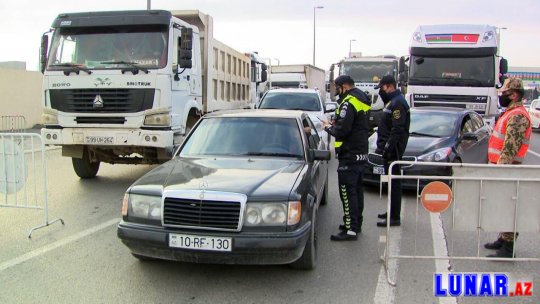 İcazəsi olmayanlar postlardan buraxılmayacaqlar - Dövlət Yol Polisi