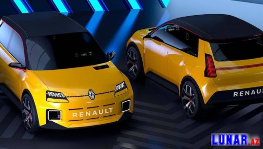 Renault şirkəti R5 modelinə həsr edilmiş konsepti nümayiş etdirib - FOTO