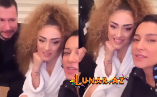 Tatlısəsin qızı sevgilisi ilə Bakıda - Video